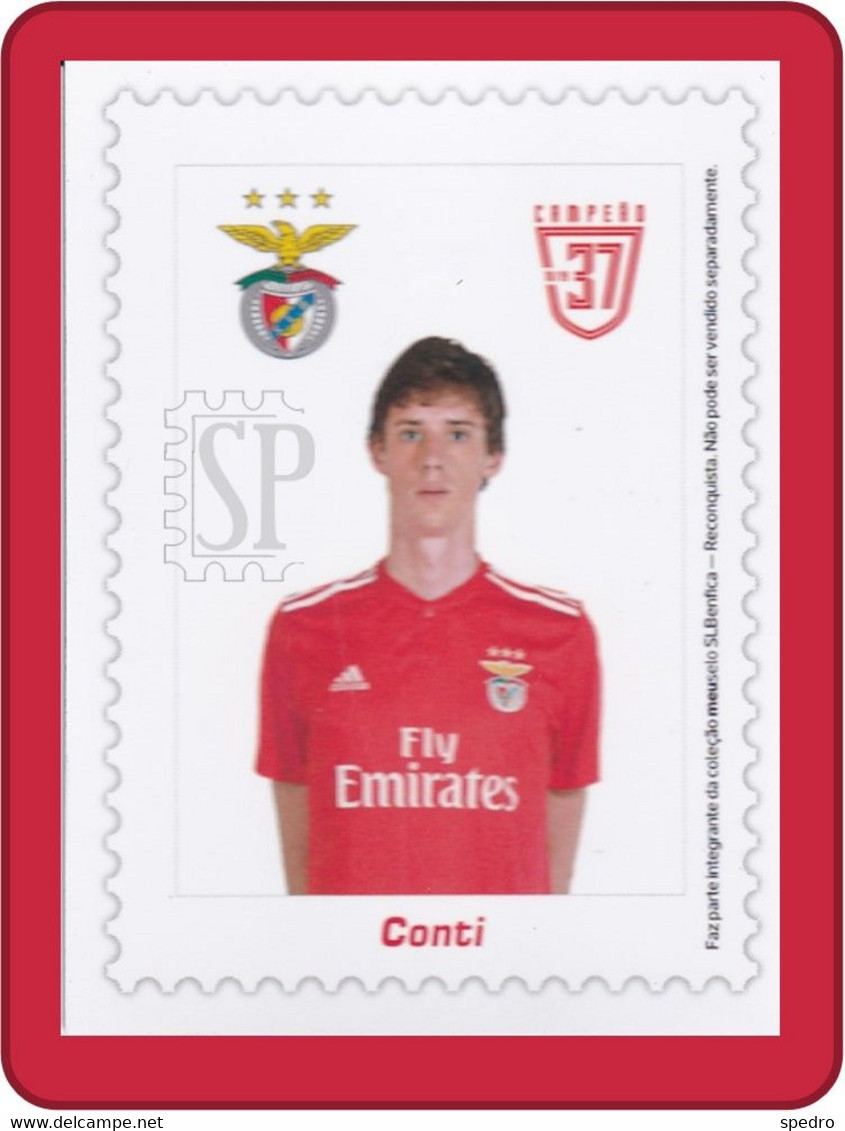 Portugal 2019 Benfica 37.º Campeão Germán Andrés Conti Iman Magnet Football Champion Argentina Bahia - Personen