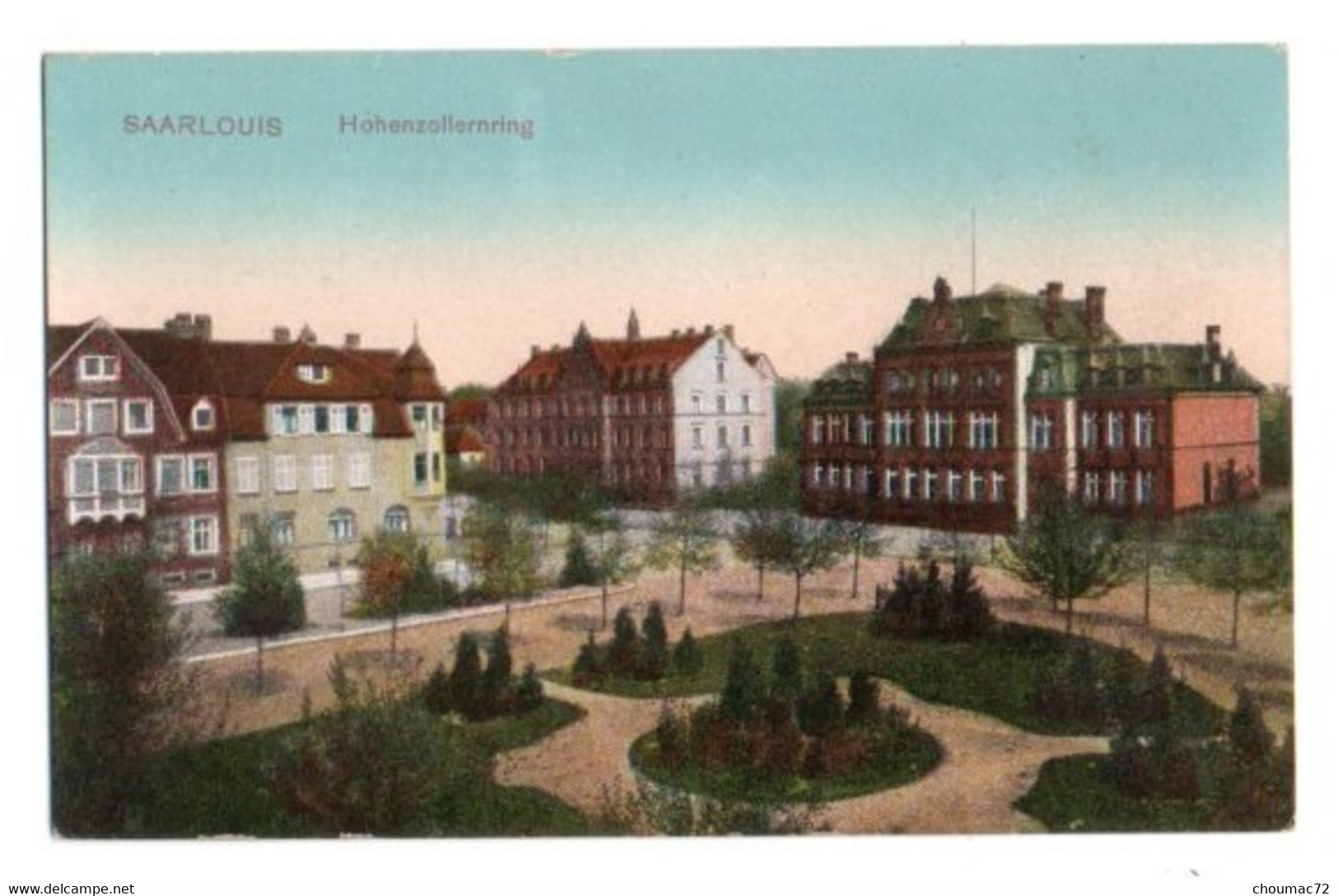 (Sarre) 039, Saarlouis, Hohenzollernring - Kreis Saarlouis