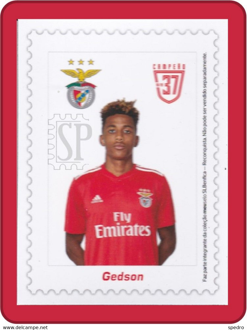 Portugal 2019 Benfica 37.º Campeão Gedson Fernandes Iman Magnet Football Champion - Characters