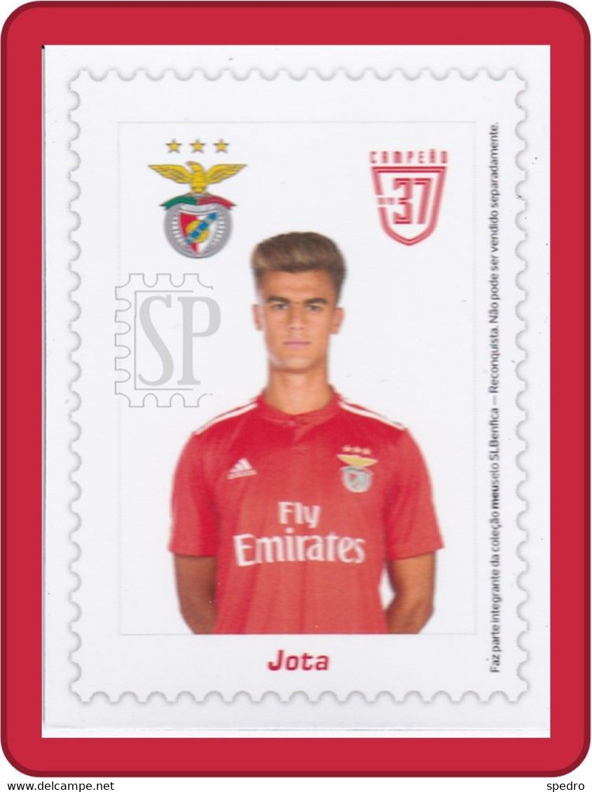 Portugal 2019 Benfica 37.º Campeão João Pedro Neves Filipe Iman Magnet Football Champion Jota - Personajes
