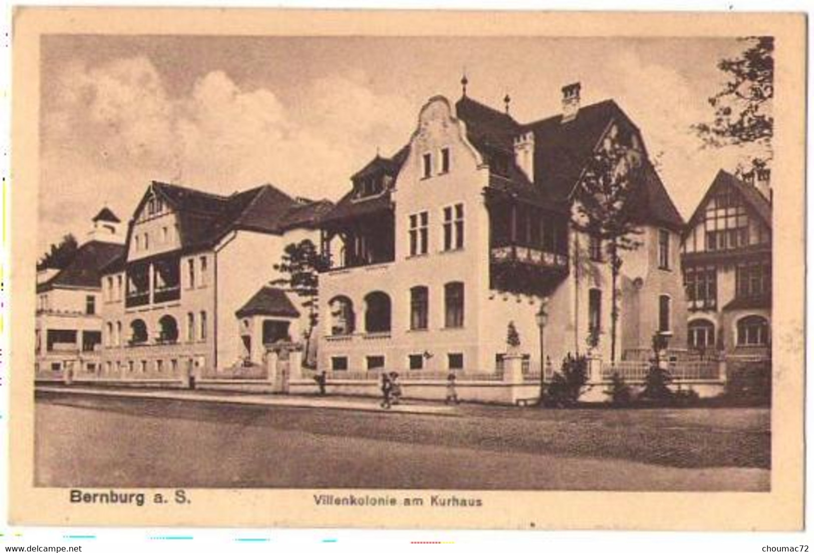 (Saxe-Anhalt) 003, Bernburg A. S., Villenkolonie Am Kurhaus - Bernburg (Saale)