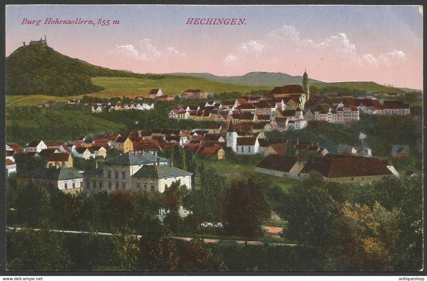 Germany-----Hechingen-----old Postcard - Hechingen