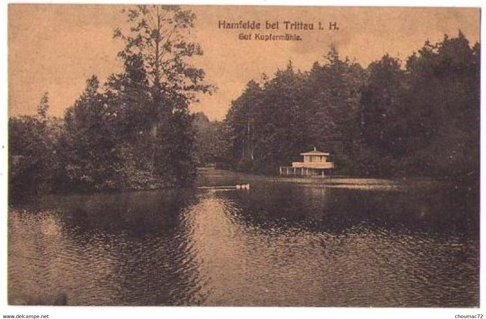 (Schleswig-Holstein) 007, Trittau I. H., Hamfelde Bei Trittau, Gut Kupfermühle - Trittau