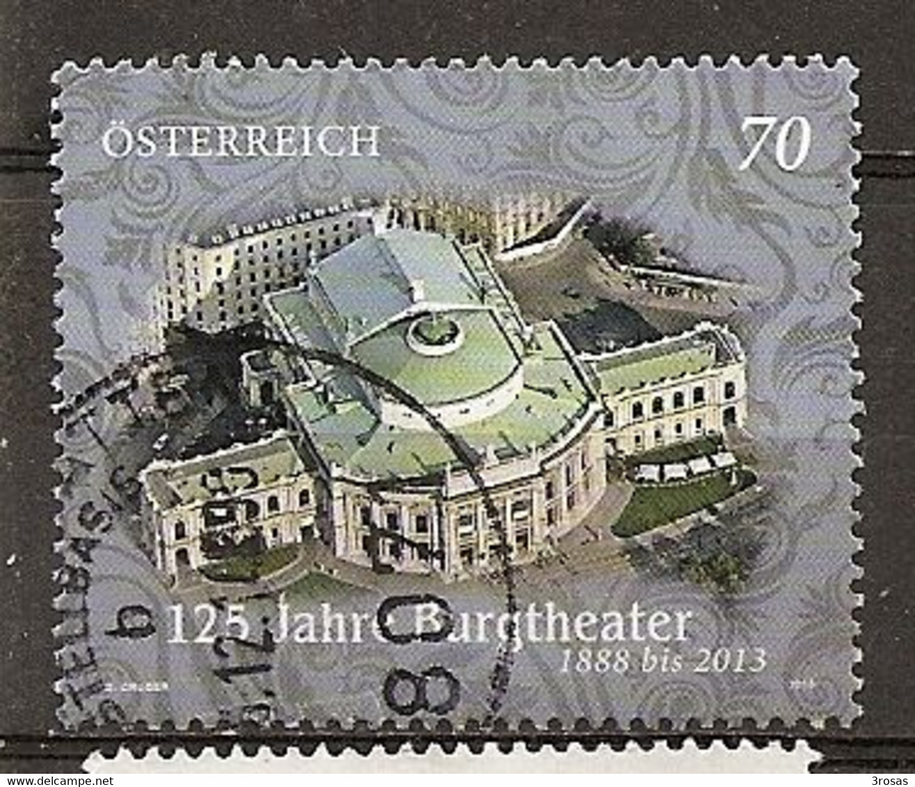 Autriche Austria 2013 Burgtheater Obl - Used Stamps