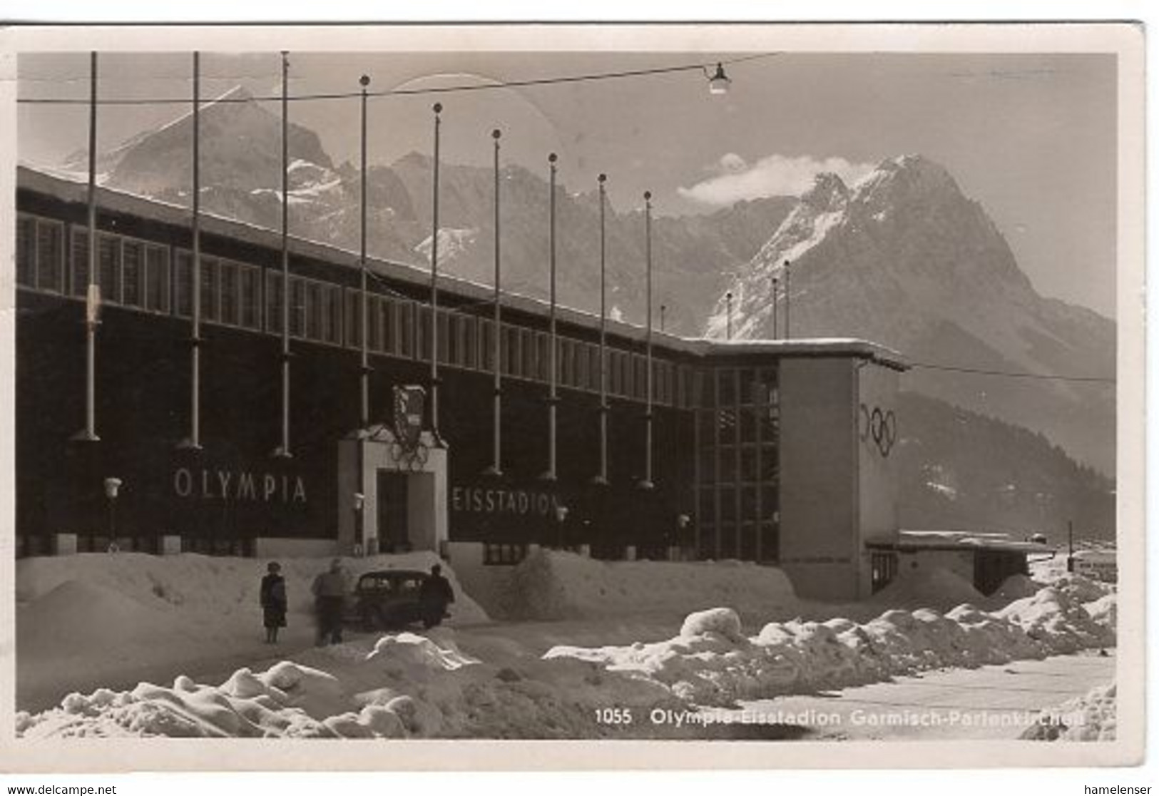 49612 - Bund - 1955 - Olympia-Eisstadion Garmisch-Partenkirchen - Garmisch-Partenkirchen