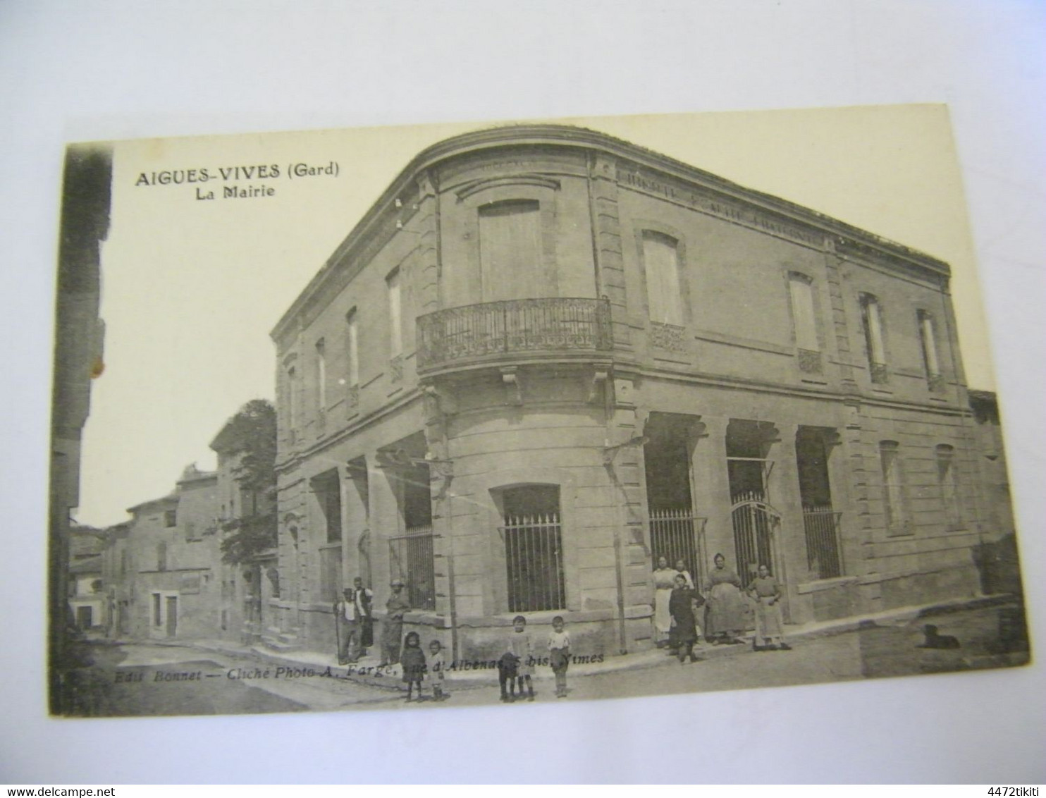 CPA - Aigues Vives (30) - La Mairie - 1910 -  SUP  (FS 13) - Aigues-Vives