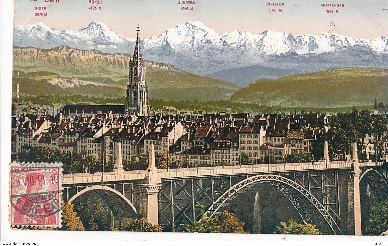 Lot -L471-SUISSE - CANTON DE BERNE Belle sélection 40 cartes postales ( scans et description)