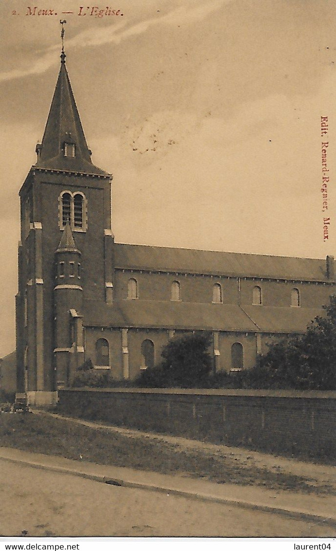 LA BRUYERE. MEUX.  L'EGLISE - La Bruyère