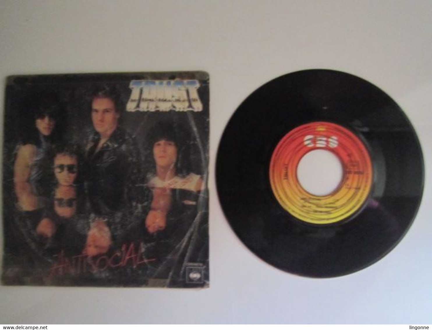 1980 Vinyle 45 Tours Trust  – Antisocial - M. Comédie - Hard Rock & Metal