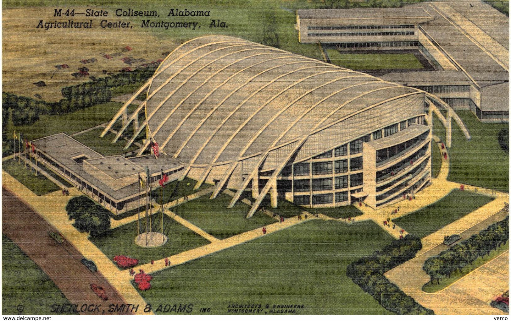 Carte POSTALE  Ancienne  De  MONTGOMERY - Coliseum - Montgomery