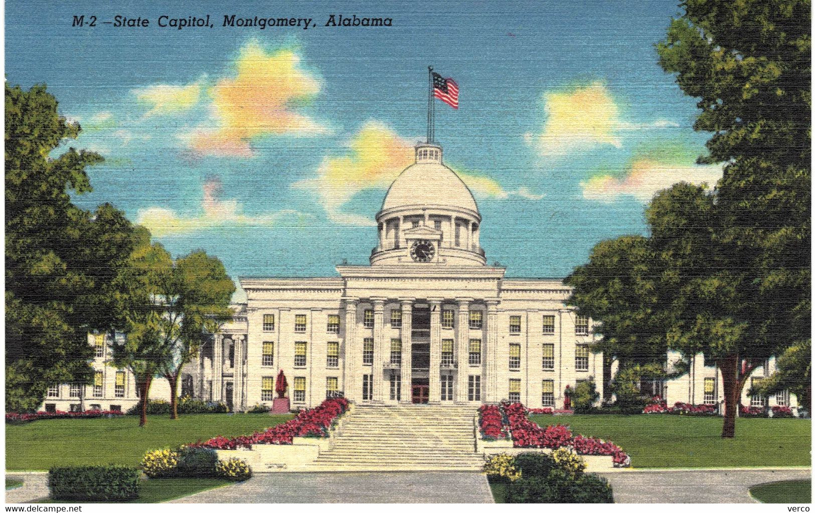 Carte POSTALE  Ancienne  De  MONTGOMERY - State Capitol - Montgomery