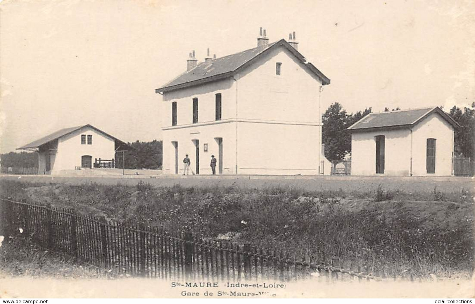 Sainte-Maure-de-Touraine        37          La Gare         (voir Scan) - Sonstige & Ohne Zuordnung