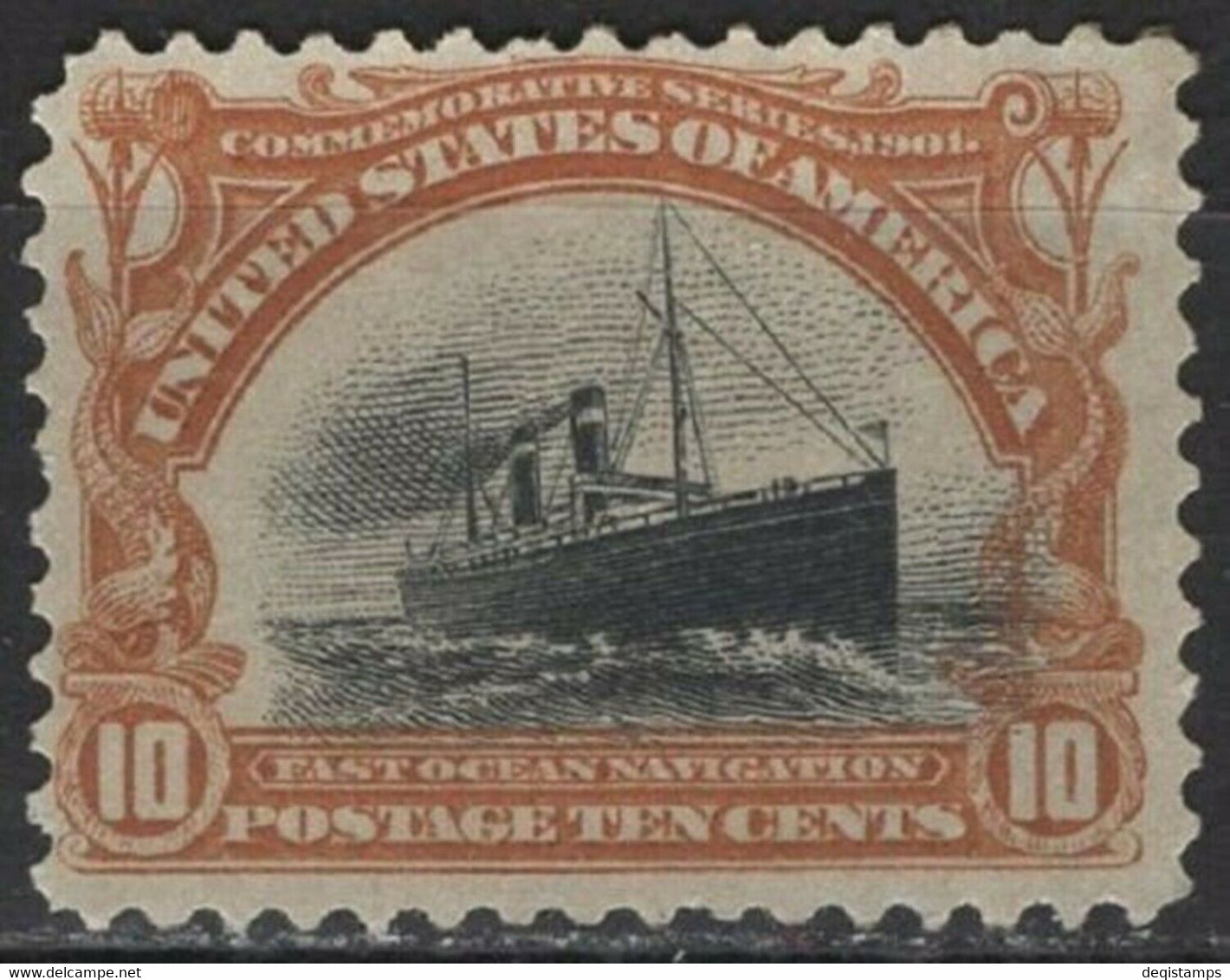 United States 1901 10c ☀ US 299/$300 Pan-America ☀ MNH** - Unused Stamps