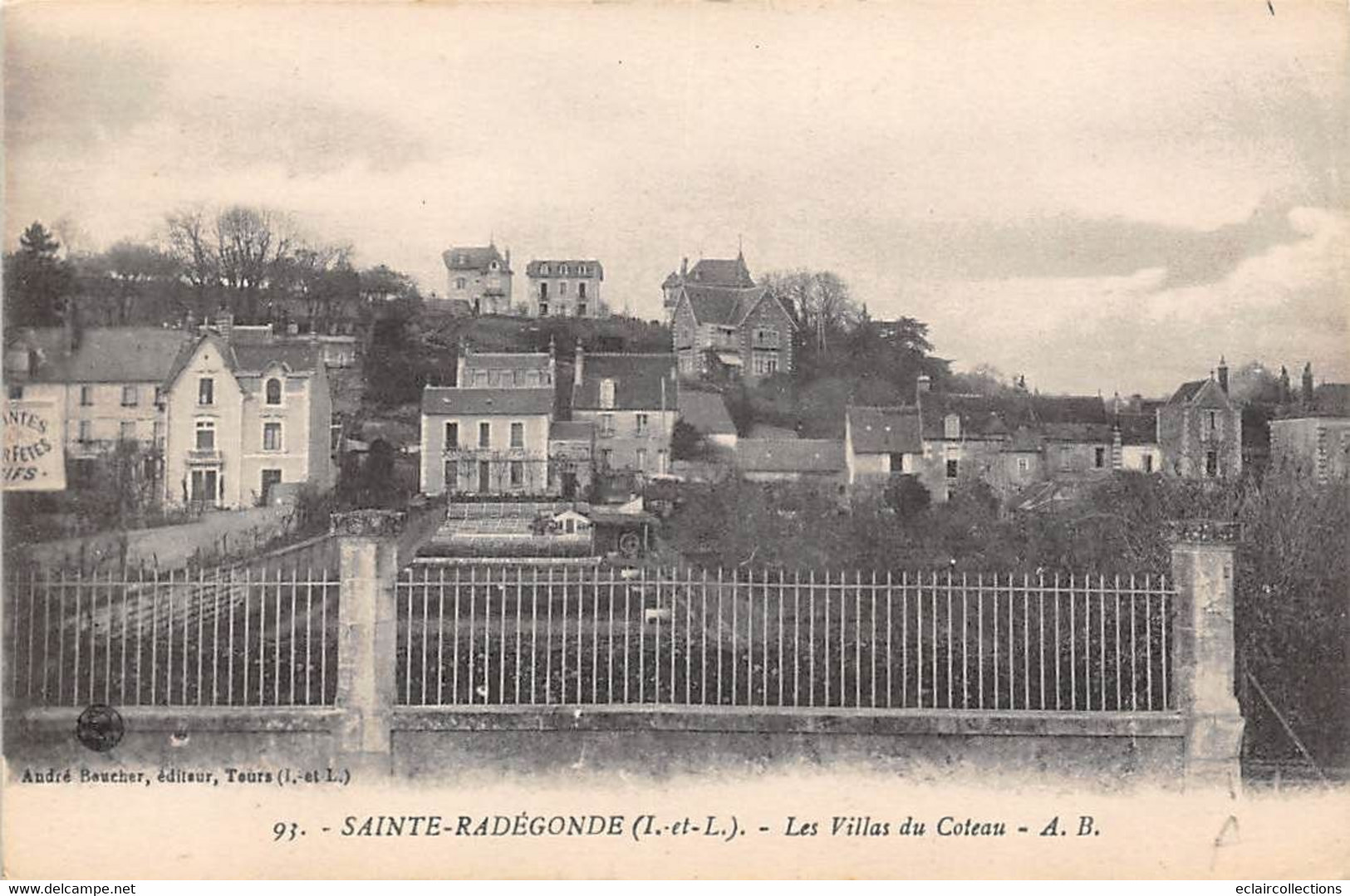 Sainte-Radegonde-en-Touraine      37      Les Villas Du Côteaux         (voir Scan) - Sonstige & Ohne Zuordnung