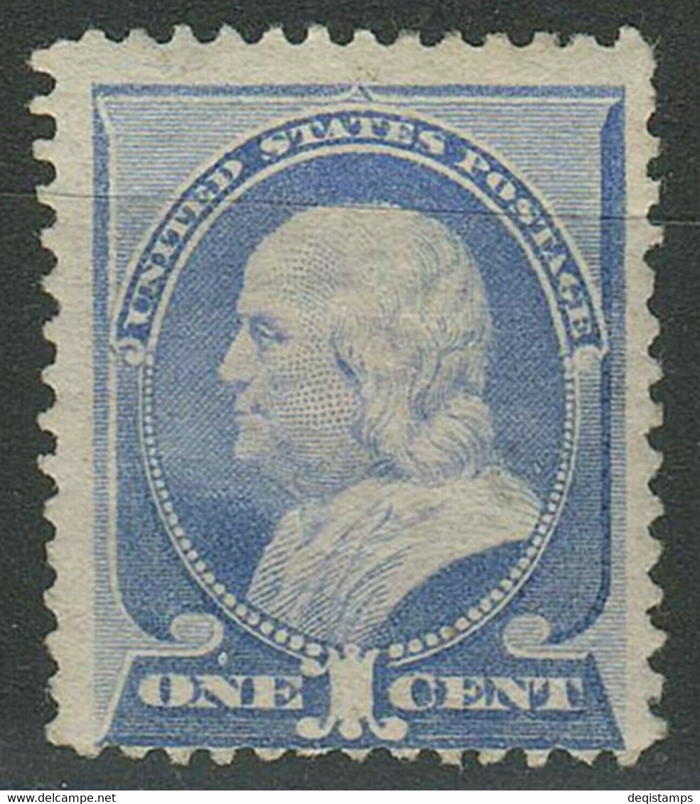 United States 1887 ☀ 1 Cent - Benjamin Franklin SG.217 ☀ MNH** - Unused - Unused Stamps