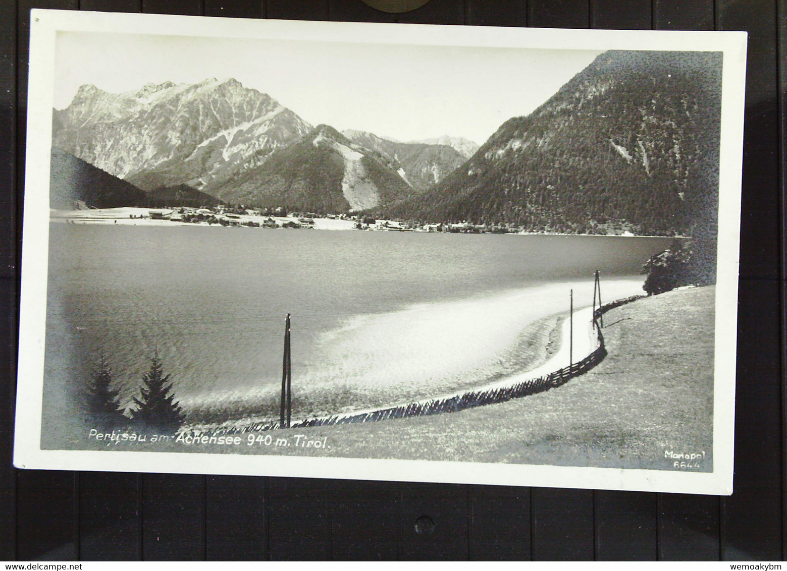 Österreich: AK Von Pertisau Am Achensee In Tirol Vom 19.8.1926 Mit 8 Groschen Aus MAURACH- Rs. Klebeflecken - Pertisau