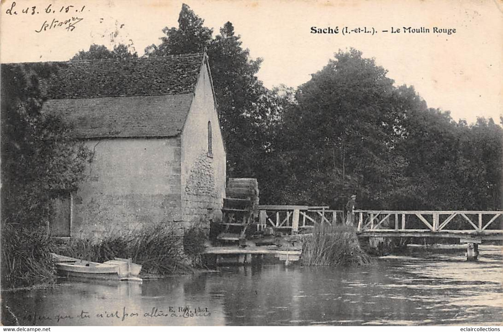 Saché        37         Le Moulin Rouge             (voir Scan) - Sonstige & Ohne Zuordnung