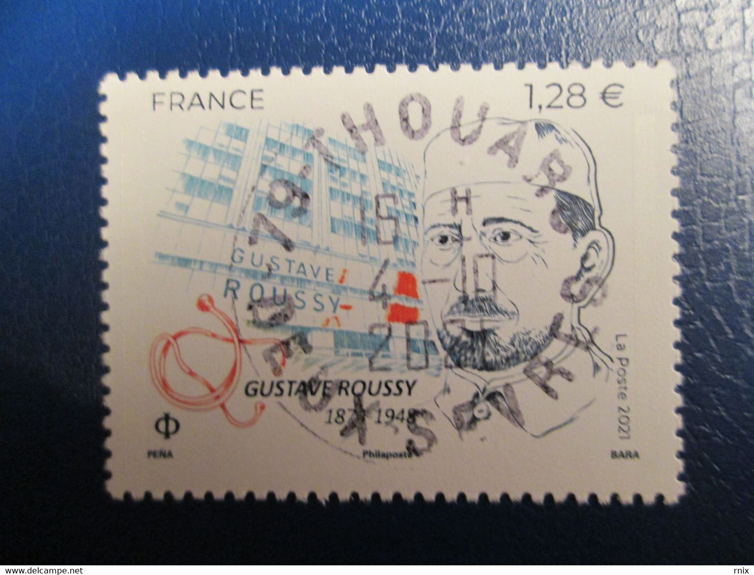 2021 Gustave ROUSSY Oblitéré Cachet Rond 04/10/2021 - Used Stamps