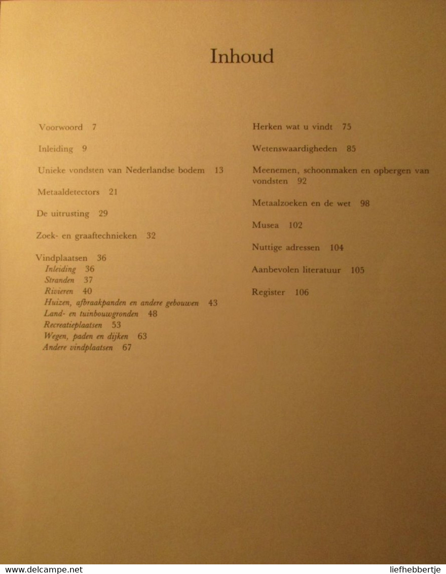 Succesvol Schatzoeken - Door G. Gesink - 1985 - Schatgravers Archeologie Strandjutten - Archéologie