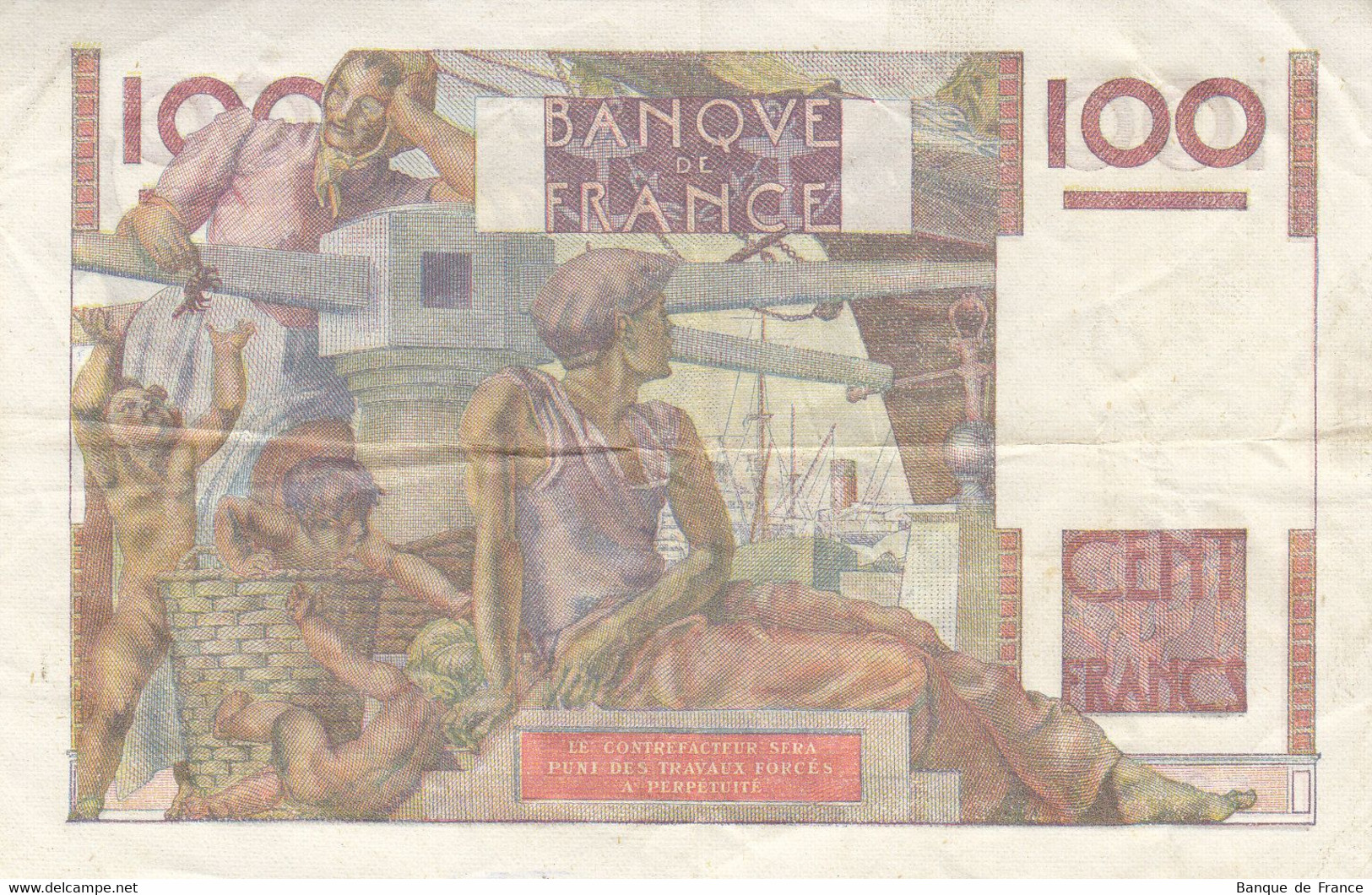 Billet 100 F Jeune Paysan Du 2-12-1948 FAY 28.20 Alph. K.281 SANS ÉPINGLAGE - 100 F 1945-1954 ''Jeune Paysan''