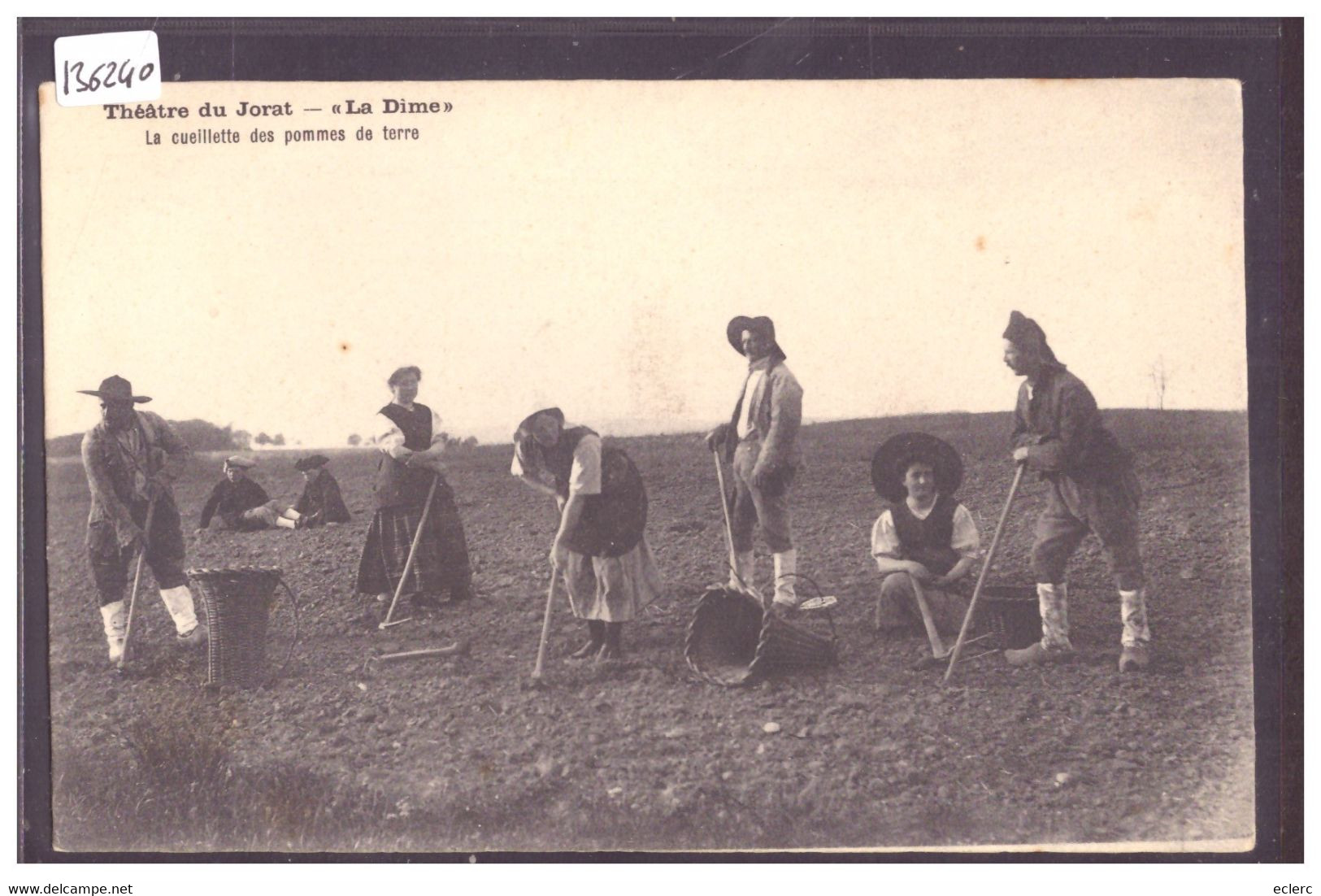 DISTRICT D'ORON - MEZIERES - THEATRE DU JORAT - LA DÎME - TB - Jorat-Mézières