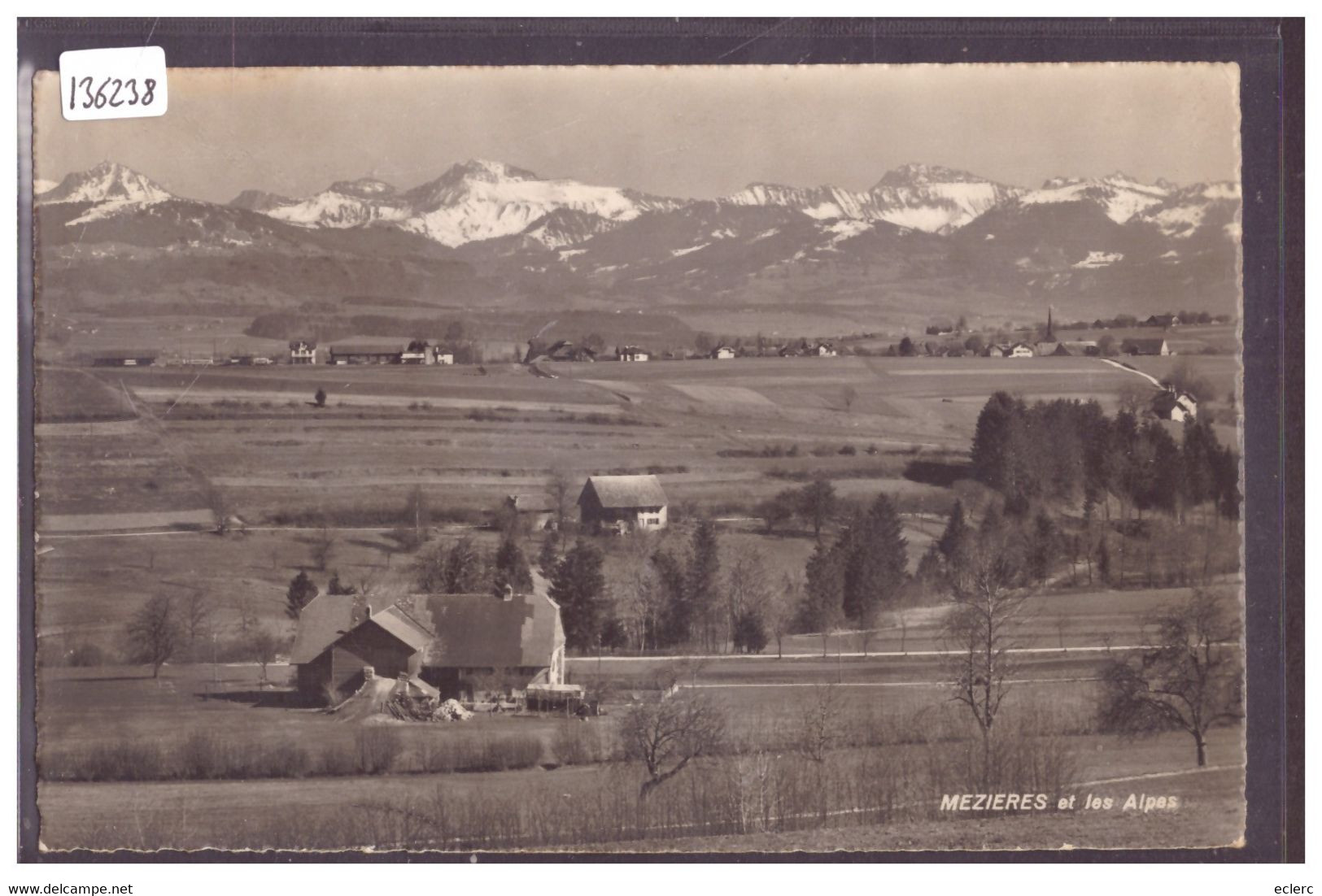 DISTRICT D'ORON - MEZIERES - TB - Jorat-Mézières