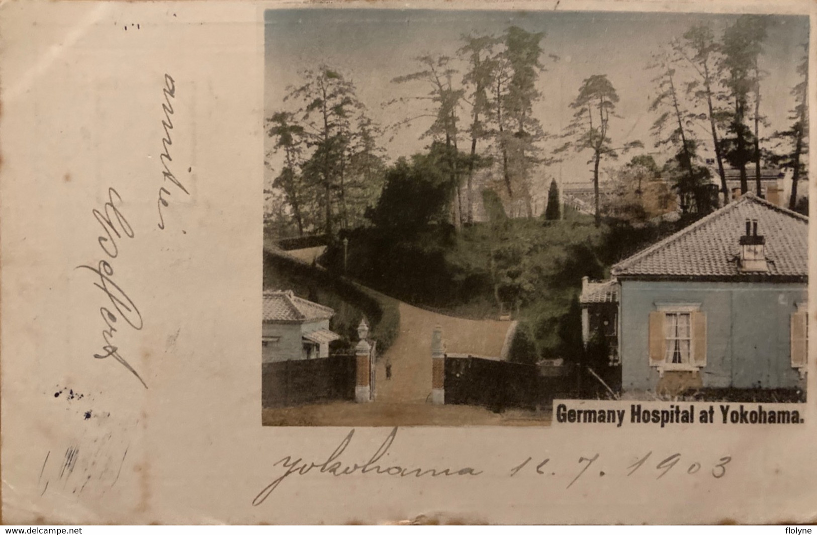 Yokohama - The Germany Hospital - Hôpital Allemand - 1903 - Japon Japan - Yokohama