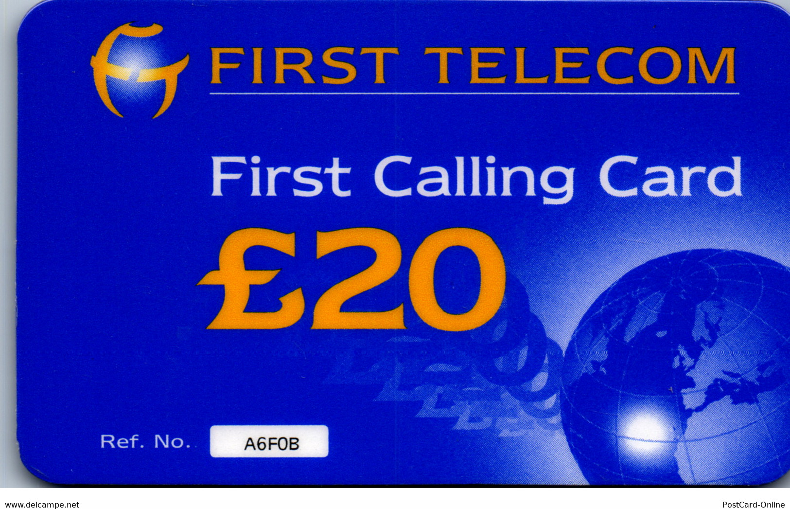 17494 - Großbritannien - First Telecom , First Calling Card - BT Global Cards (Prepagadas)