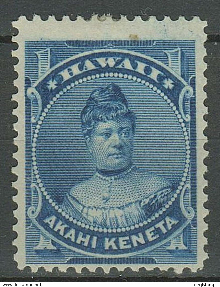 United States - Hawaii 1882 ☀ 1 Cent Princess Likelike ☀ MH(*) - Hawaï