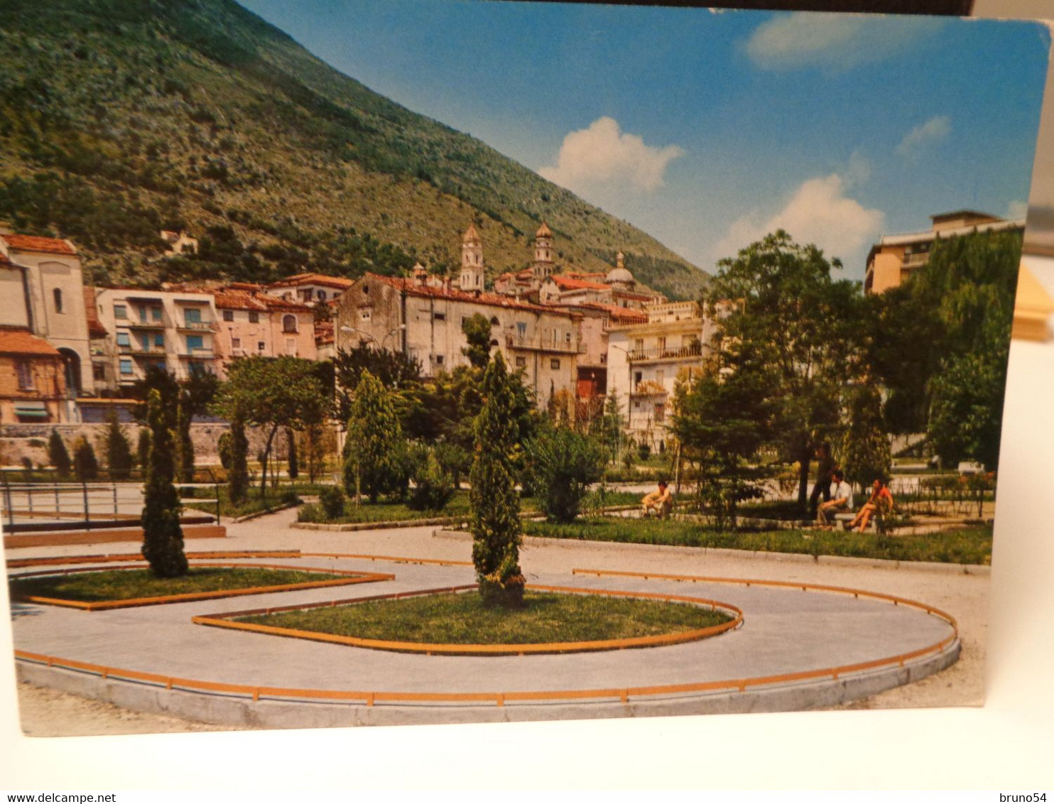 Cartolina Venafro Prov Isernia Giardini Pubblici - Isernia