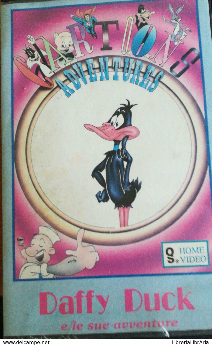 Cartoons Adventures - Daffy Duck E Le Sue Avventure - DueGi VHS - Bambini E Ragazzi