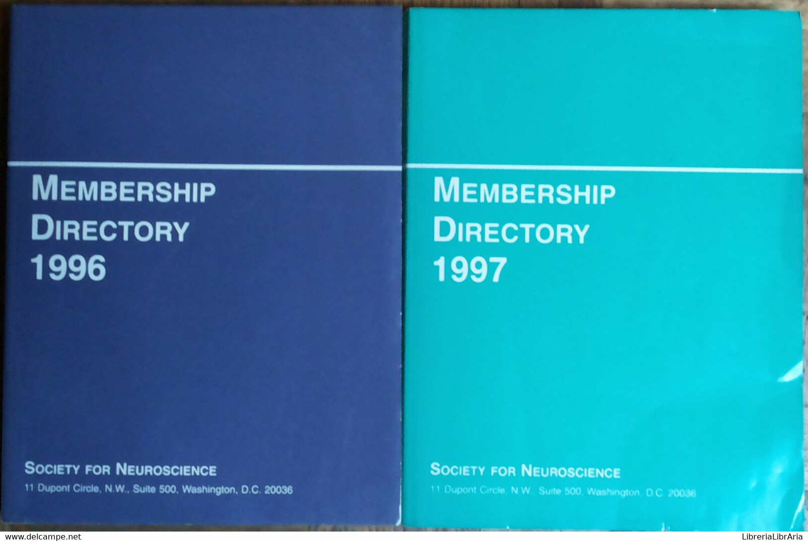Membership Directory 1996,1997 - AA.VV. - Society For Neuroscience - R - Medicina, Biologia, Chimica