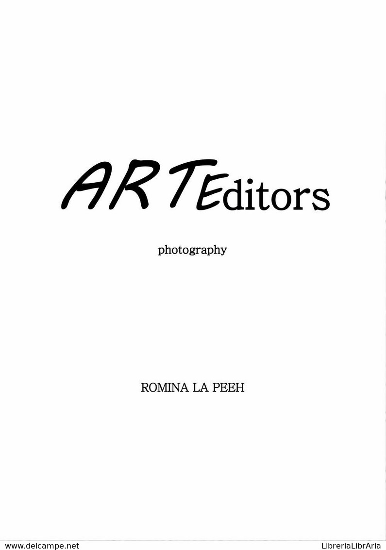 ARTEditors  Di Romina La Peeh,  2016,  Youcanprint - ER - Language Trainings