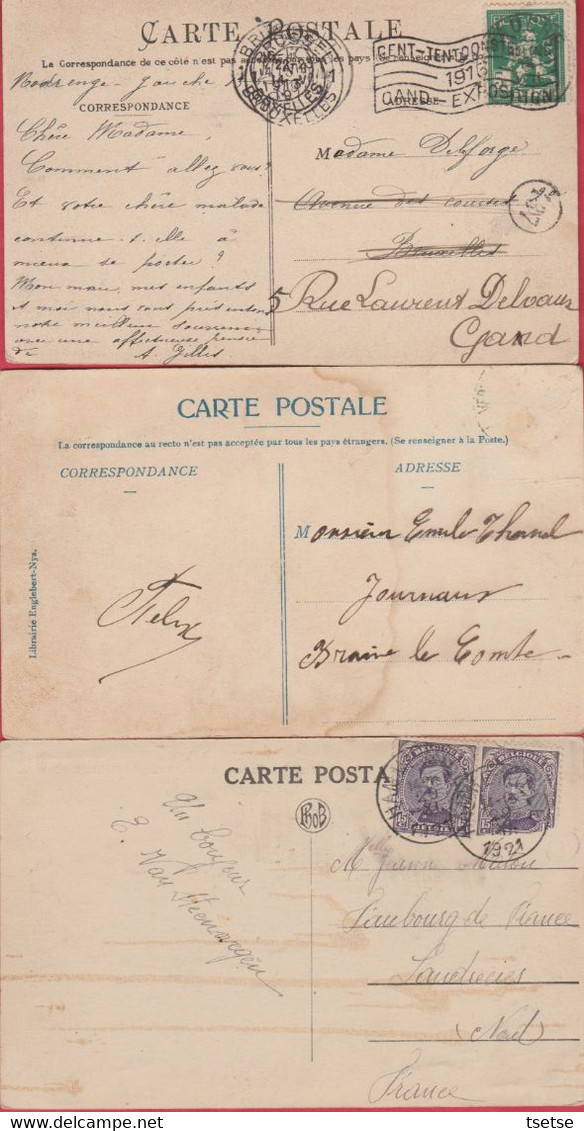 Jodoigne - Château Des Cailloux - 3 Jolies Cartes Postales ( Voir Verso ) - Jodoigne