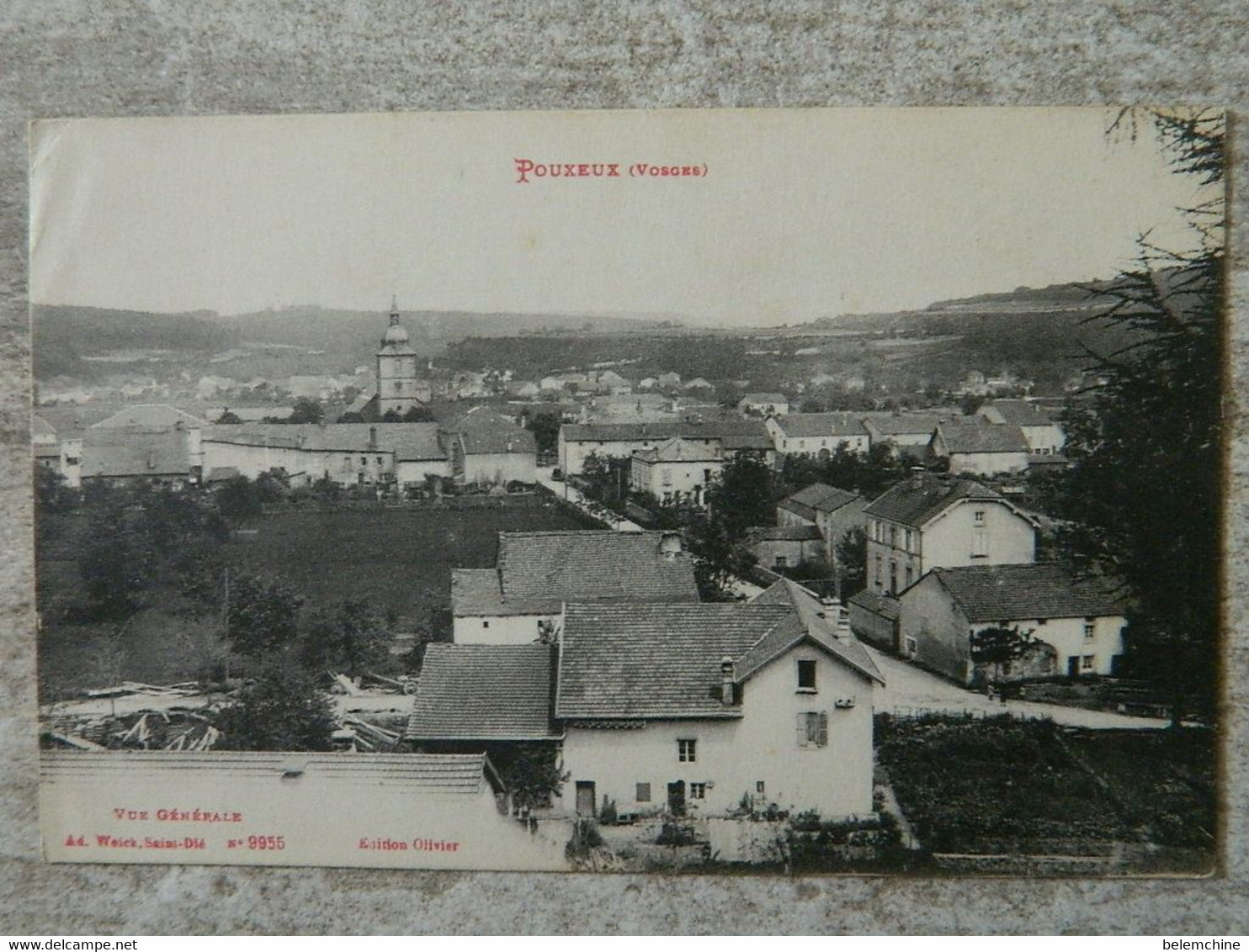 POUXEUX                       VUE GENERALE - Pouxeux Eloyes