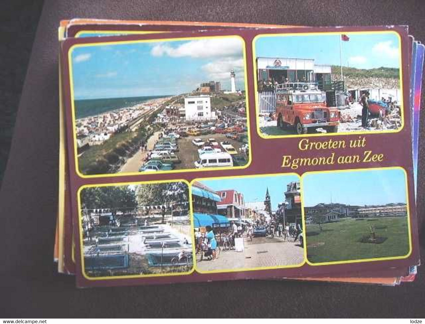 Nederland Holland Pays Bas Egmond Aan Zee Met Trampolines - Egmond Aan Zee