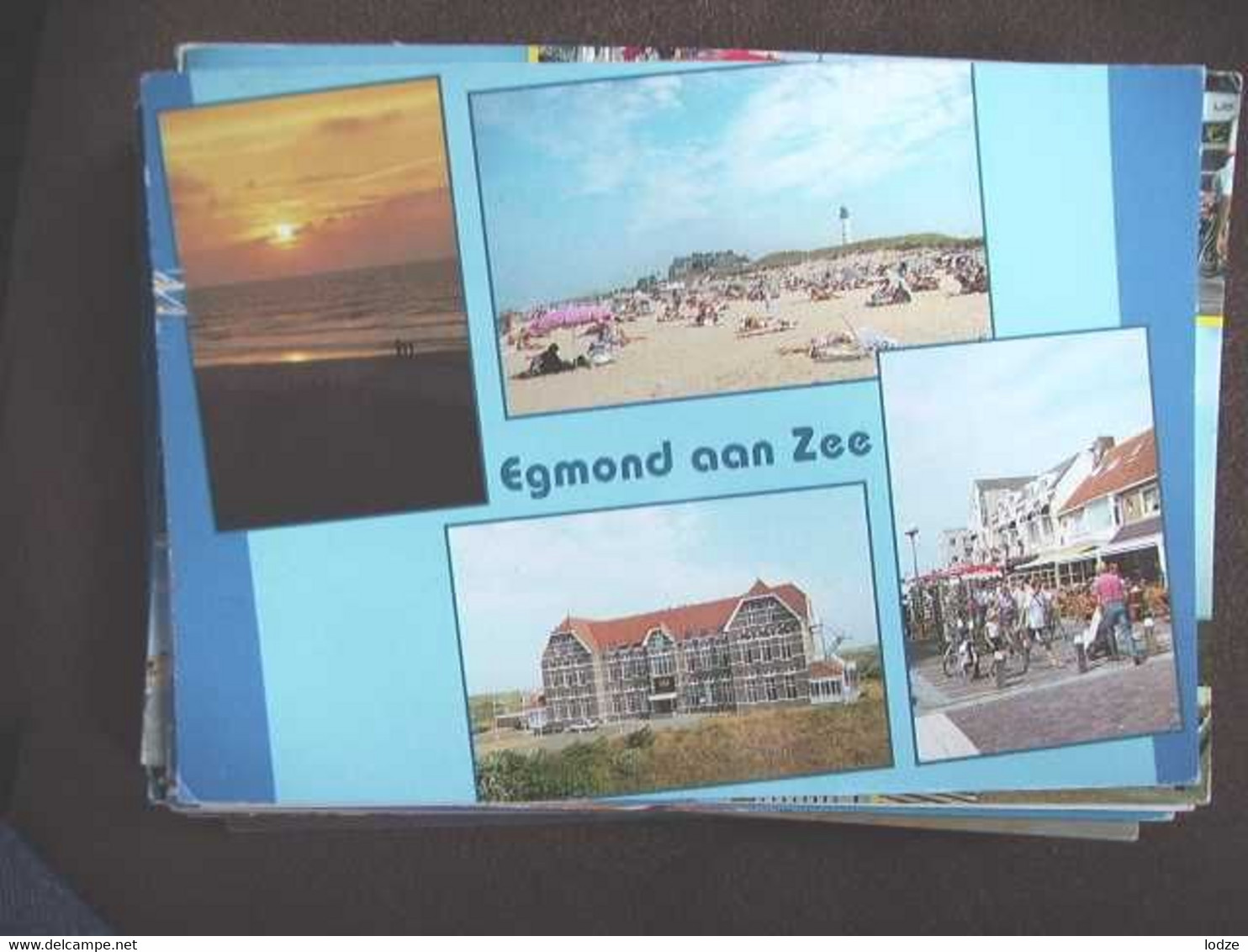 Nederland Holland Pays Bas Egmond Aan Zee In Het Blauw - Egmond Aan Zee
