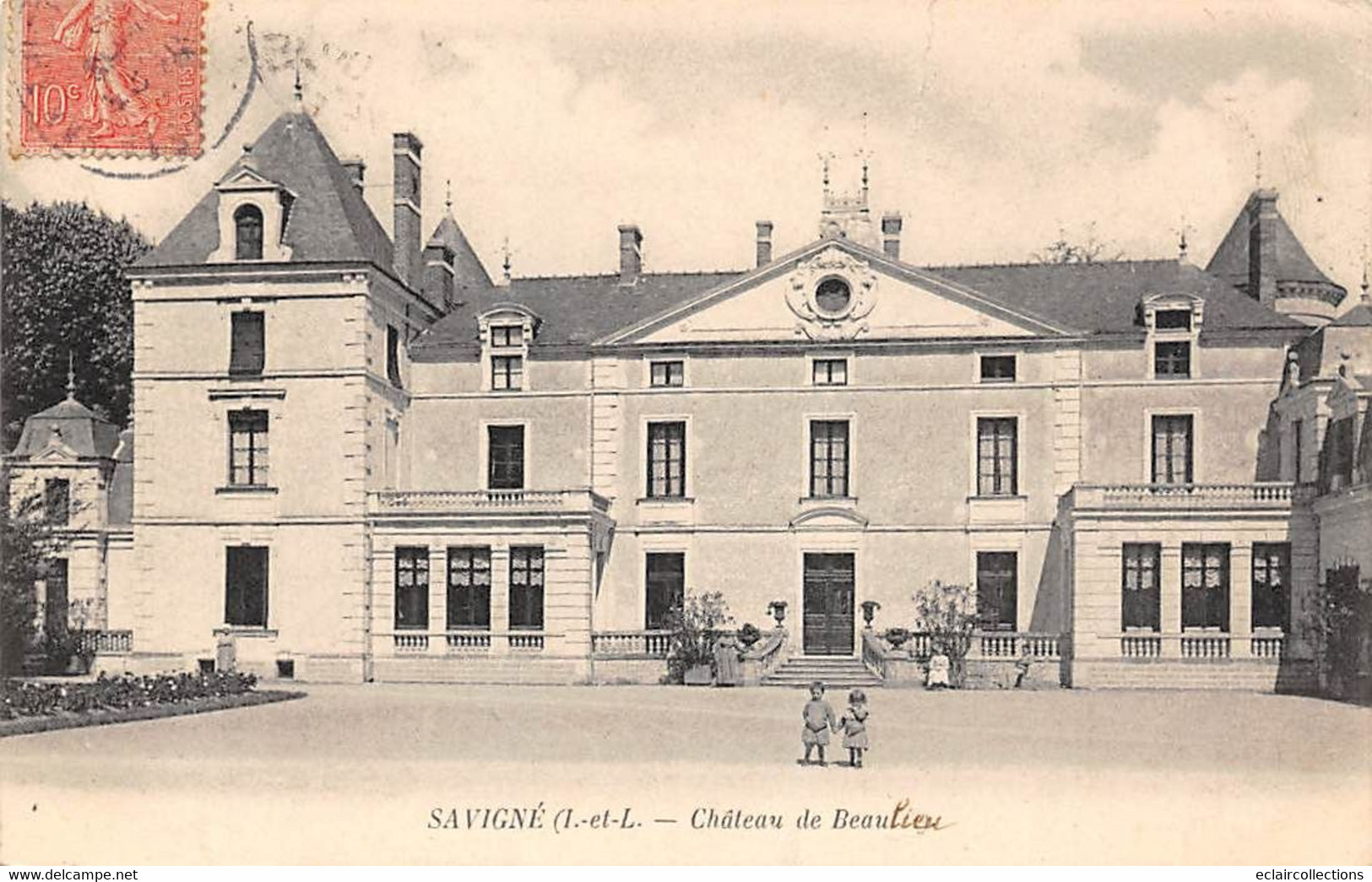 Savigné-sur-Lathan        37          Château De Beaulieu           (voir Scan) - Autres & Non Classés