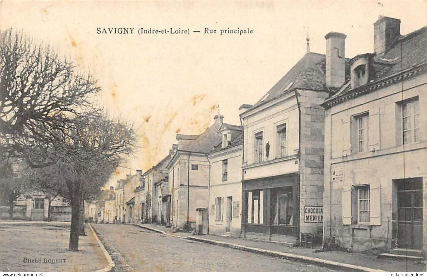 Savigny-en-Véron       37       Rue Principale .   Commerce       (voir Scan) - Sonstige & Ohne Zuordnung