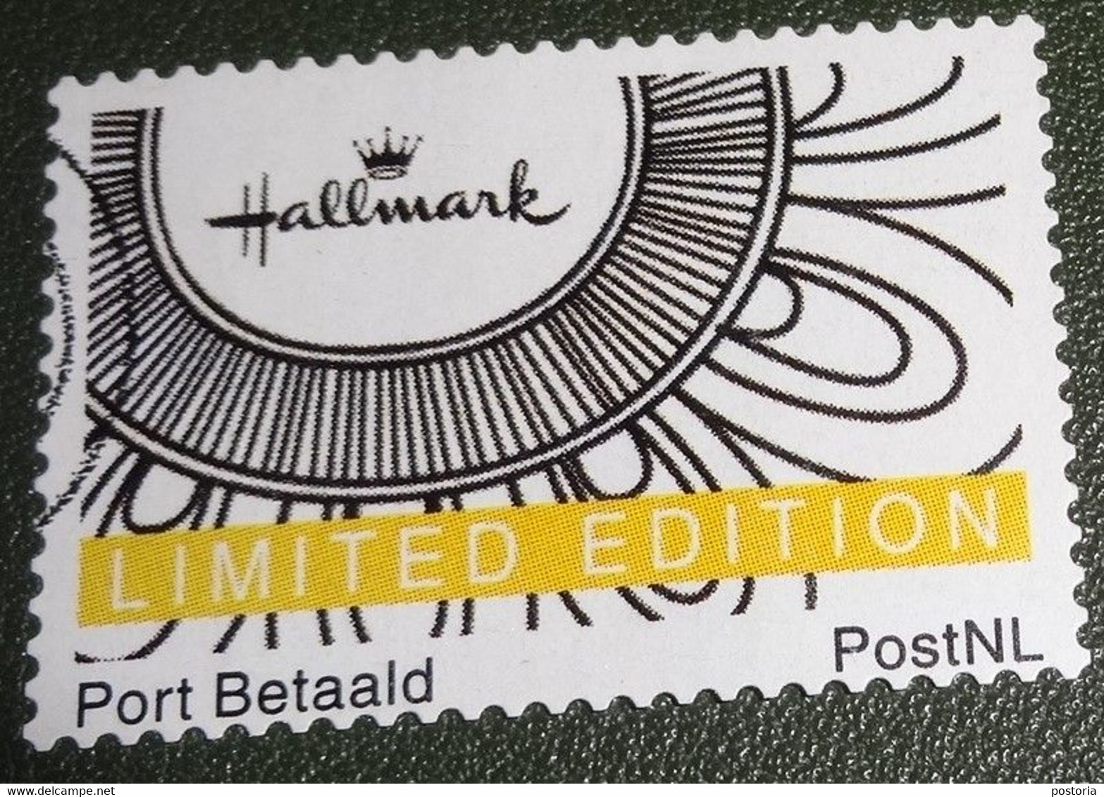 Nederland - NVPH - Persoonlijke - Gebruikt - Port Betaald - Hallmark - ZwartWit - Limited - Timbres Personnalisés