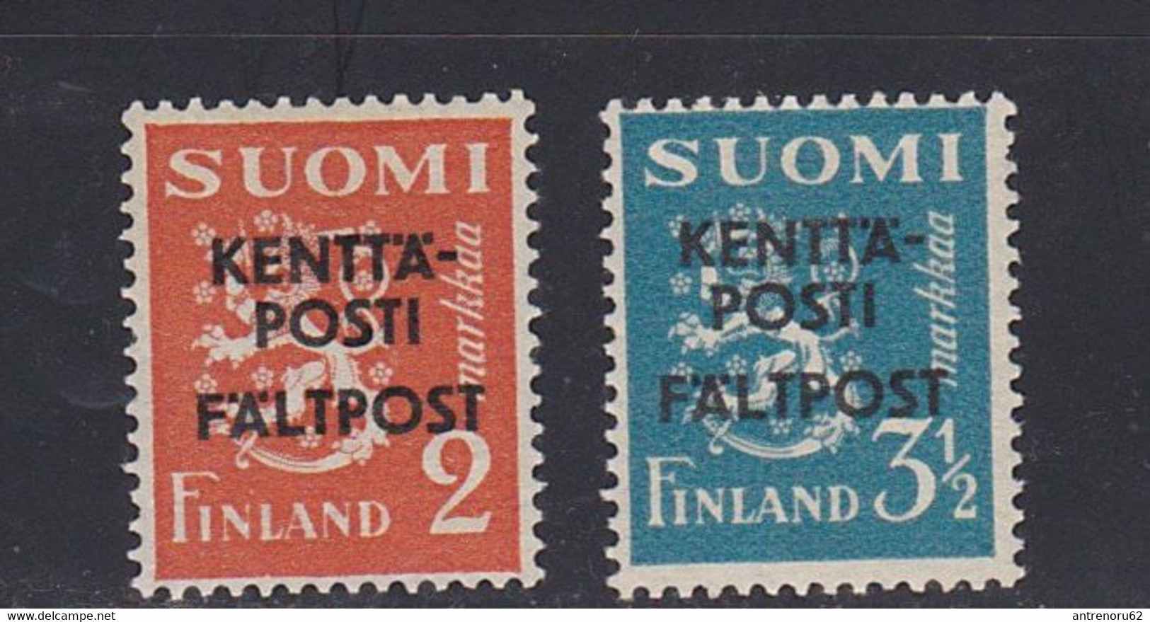 STAMPS-FINLAND-UNUSED-MNH**-SET-SEE-SCAN - Military / Militaires / Militair