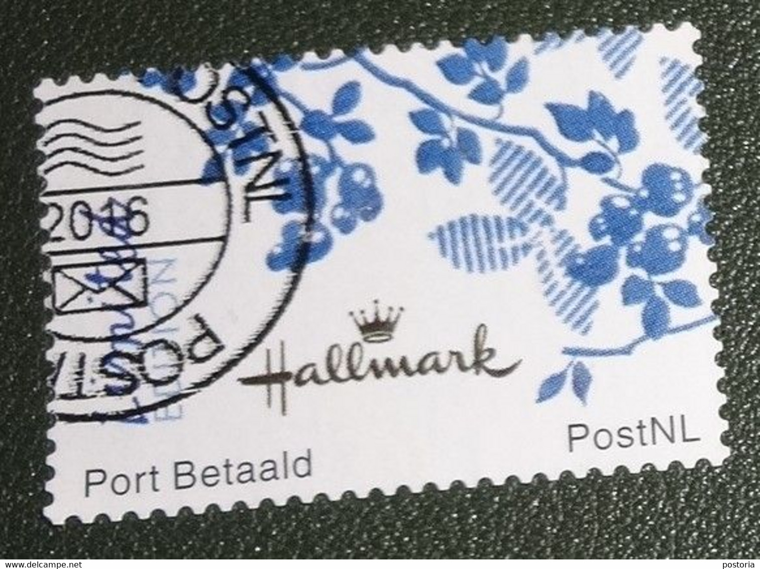 Nederland - NVPH - Persoonlijke - Gebruikt - Port Betaald - Hallmark - Delfts Blauw - Timbres Personnalisés