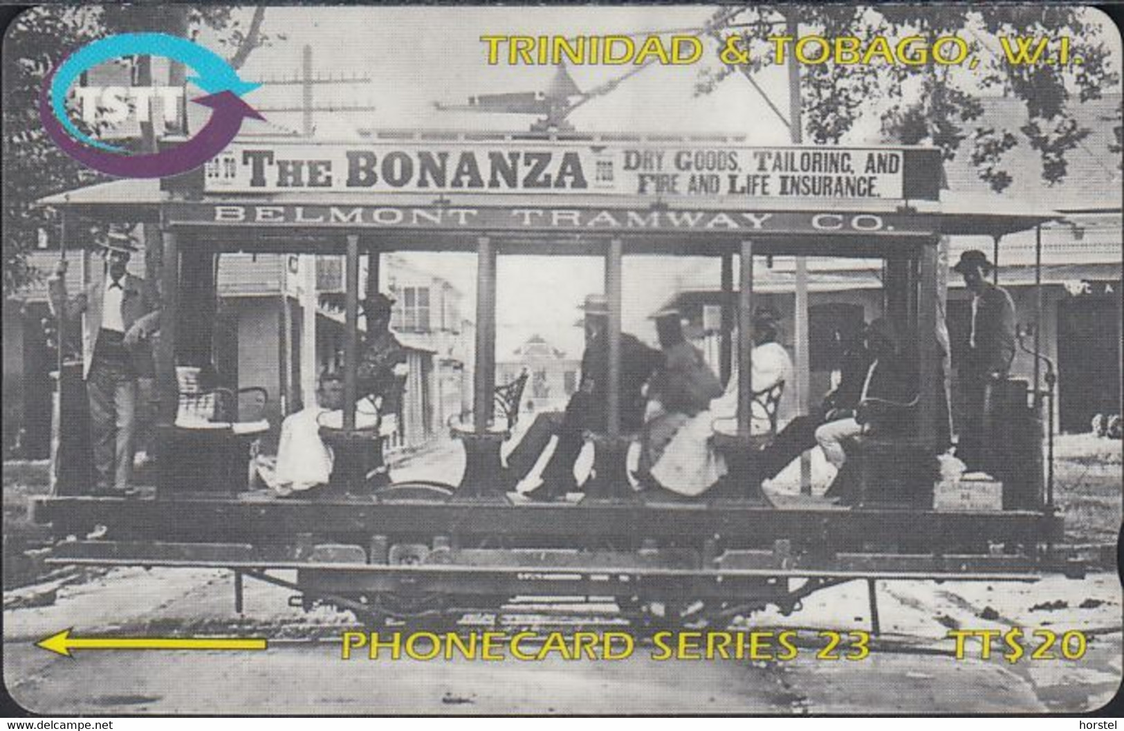 Trinidad & Tobago - T&T-323W - The Belmont Tramway - 323CTTW - Trinidad & Tobago
