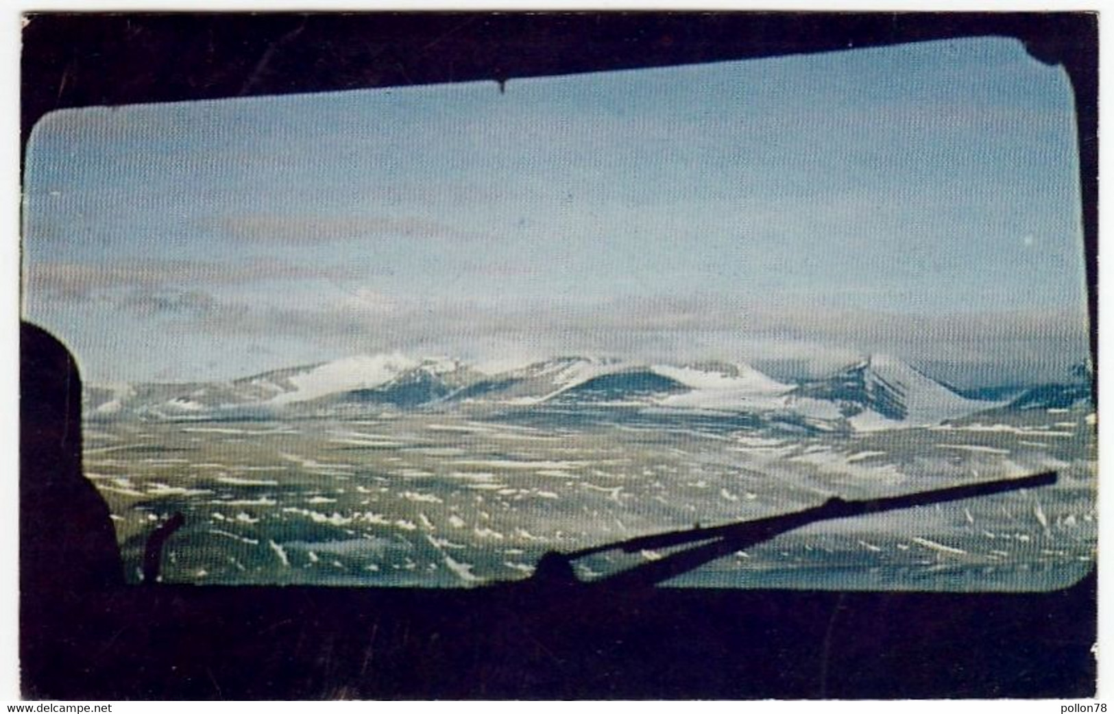 AERIAL VIEW OF SNOW-CAPPED MOUNTAINS ON BAFFIN ISLAND, N.W.T. - 1968 - Formato Piccolo - Sonstige & Ohne Zuordnung