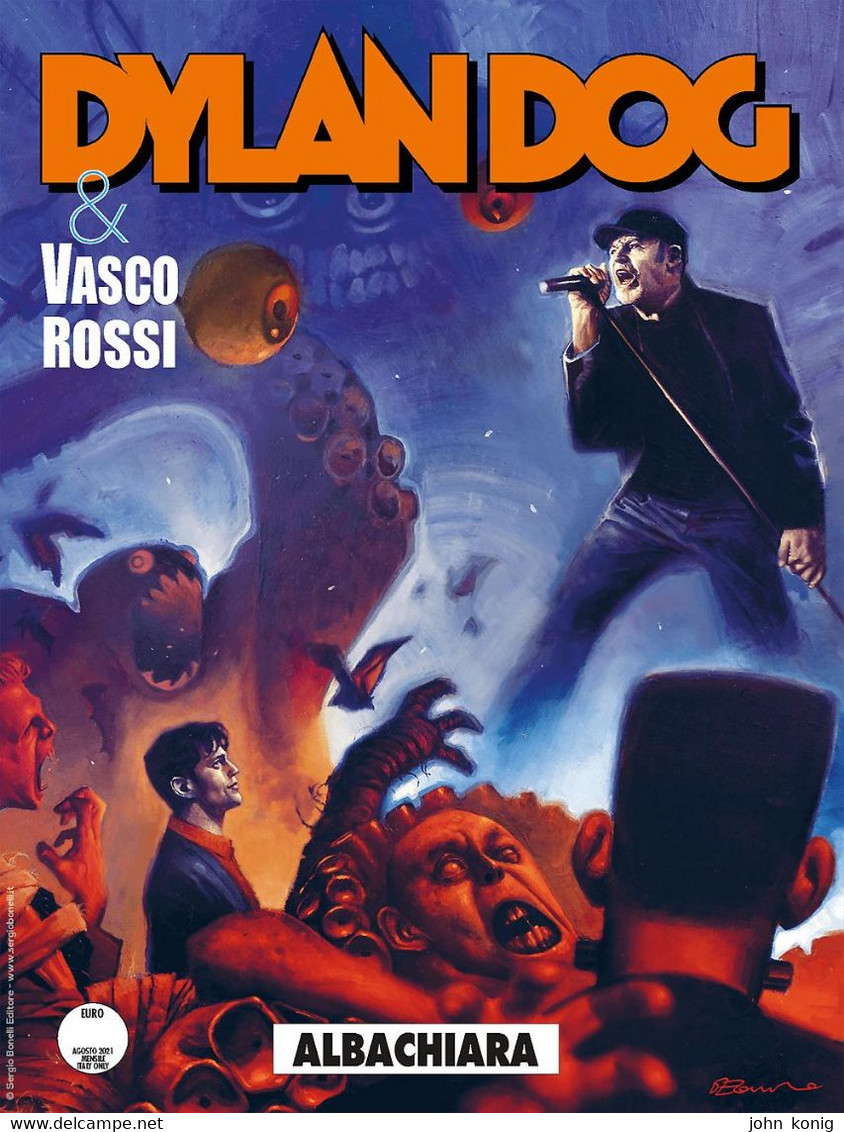 DYLAN DOG N.419 (VASCO ROSSI) (ANNO 2021) - Bonelli