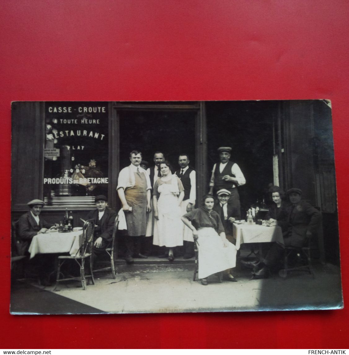 CARTE PHOTO PARIS ? RESTAURANT PRODUITS DE BRETAGNE - Cafés, Hotels, Restaurants