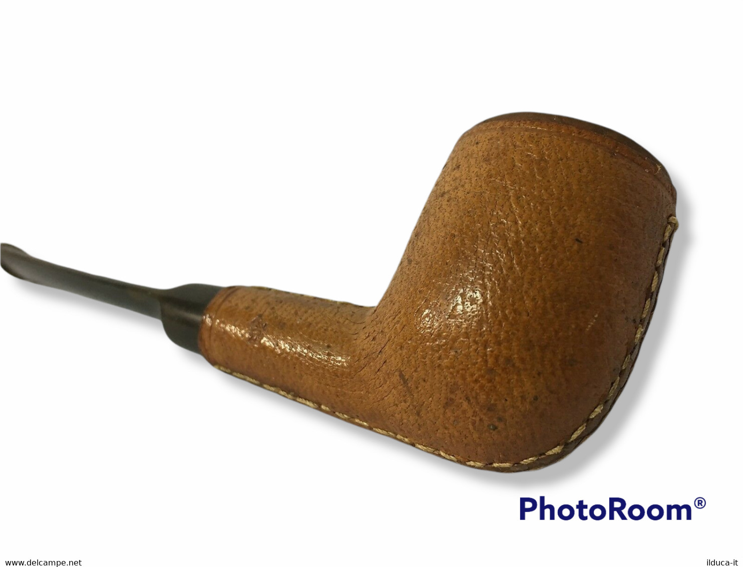 02503 Pipa M.P.B.'s Greatest Derby Con Rivestimento In Pelle - Heather Pipes