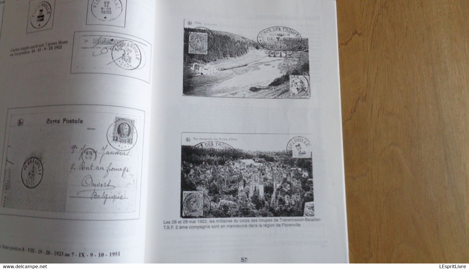 LES MESSAGERIES L'HISTOIRE POSTALE ET LA MARCOPHILIE DANS LA REGION DE FLORENVILLE Régionalisme Gaume Semois Philatélie