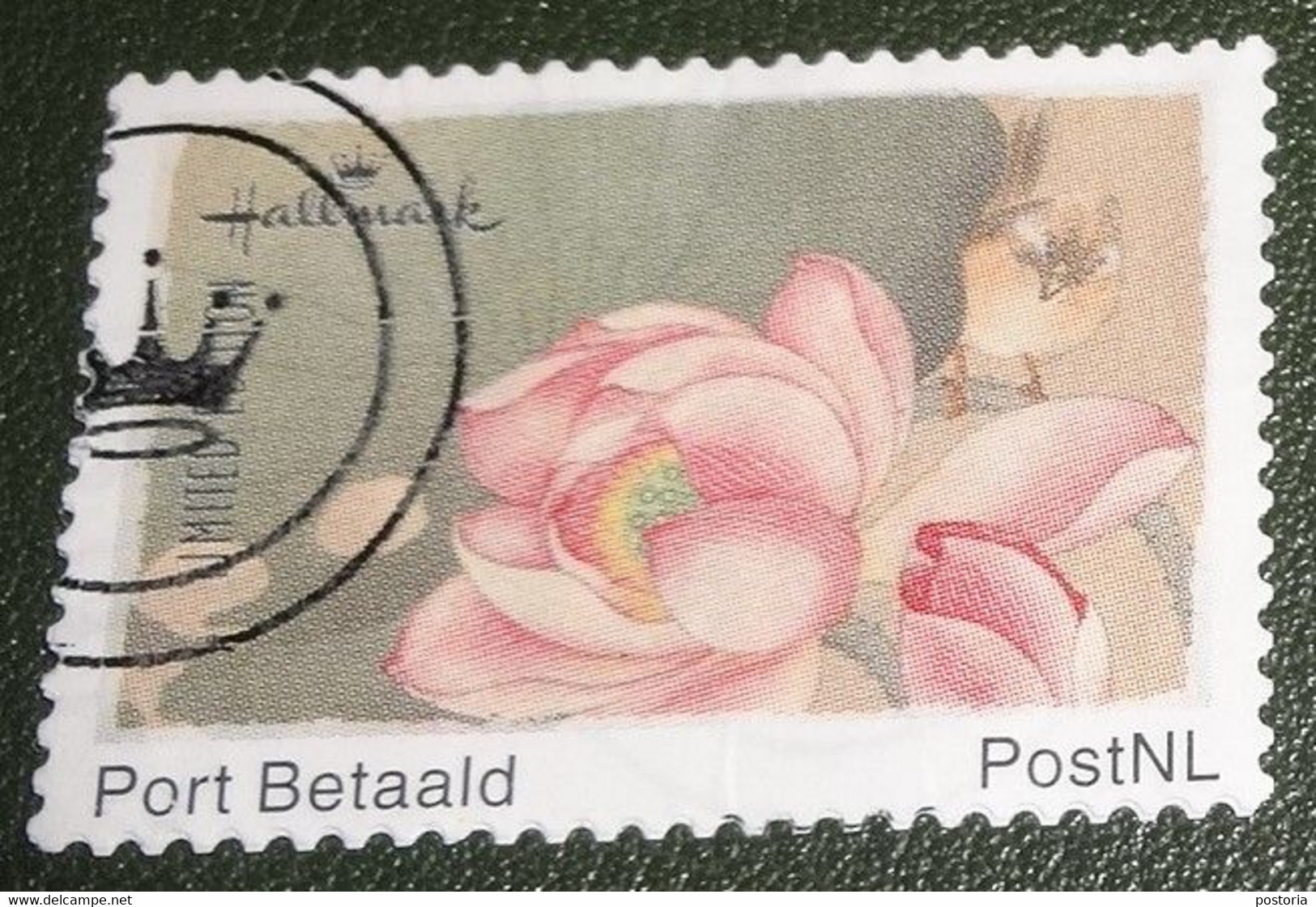 Nederland - NVPH - Persoonlijke - Gebruikt - Port Betaald - Hallmark - Bloemen - Kroontje - Timbres Personnalisés