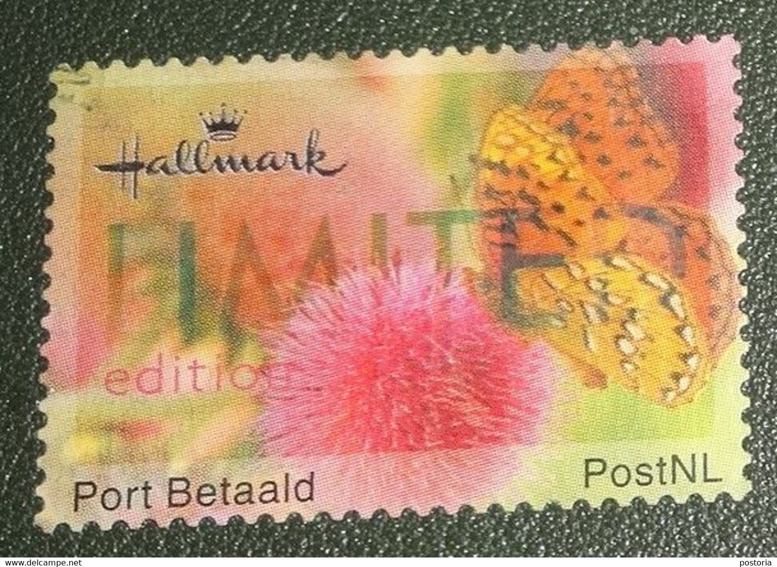 Nederland - NVPH - Persoonlijke - Gebruikt - Port Betaald - Hallmark - Bloemen - Limited - Sellos Privados